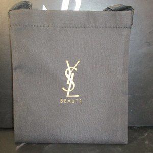 YSL YVES SAINT LAURENT BEAUTE BLACK SMALL POUCH NEW